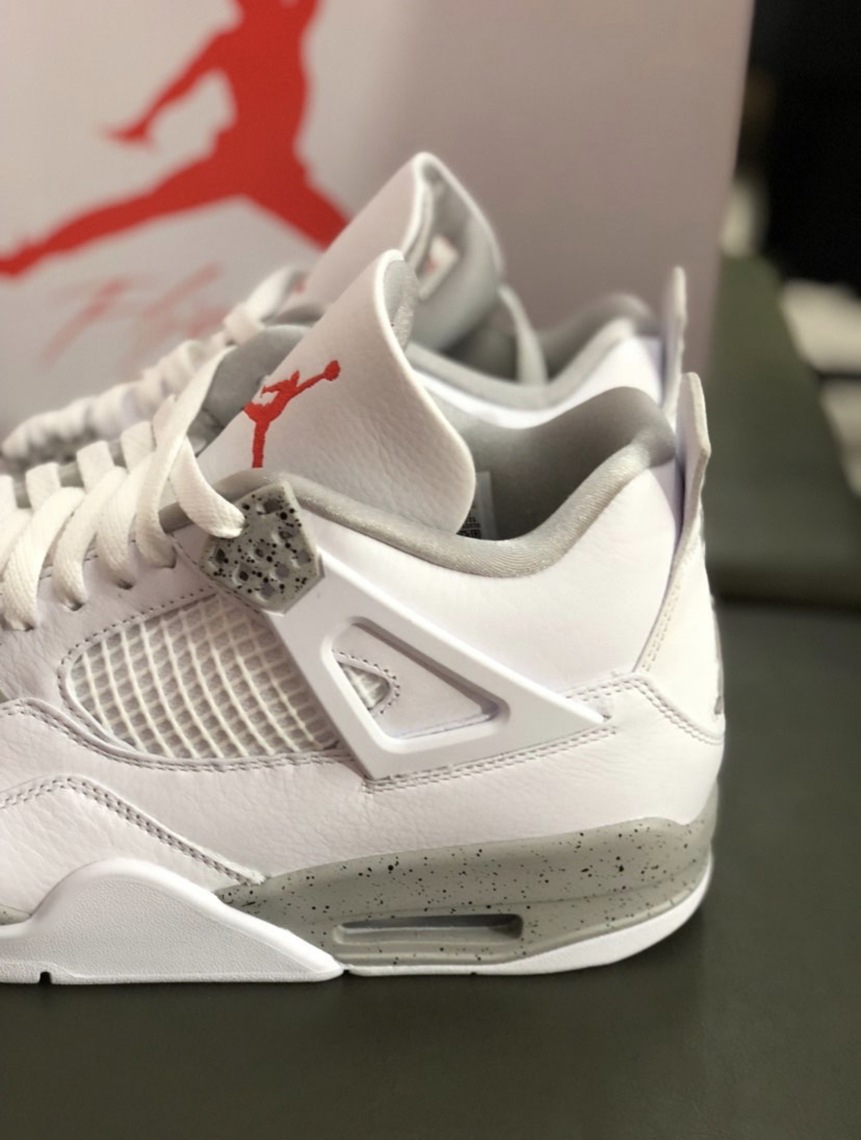 PK God Batch Air Jordan 4 Retro White Oreo CT8527-100 review B*** 04