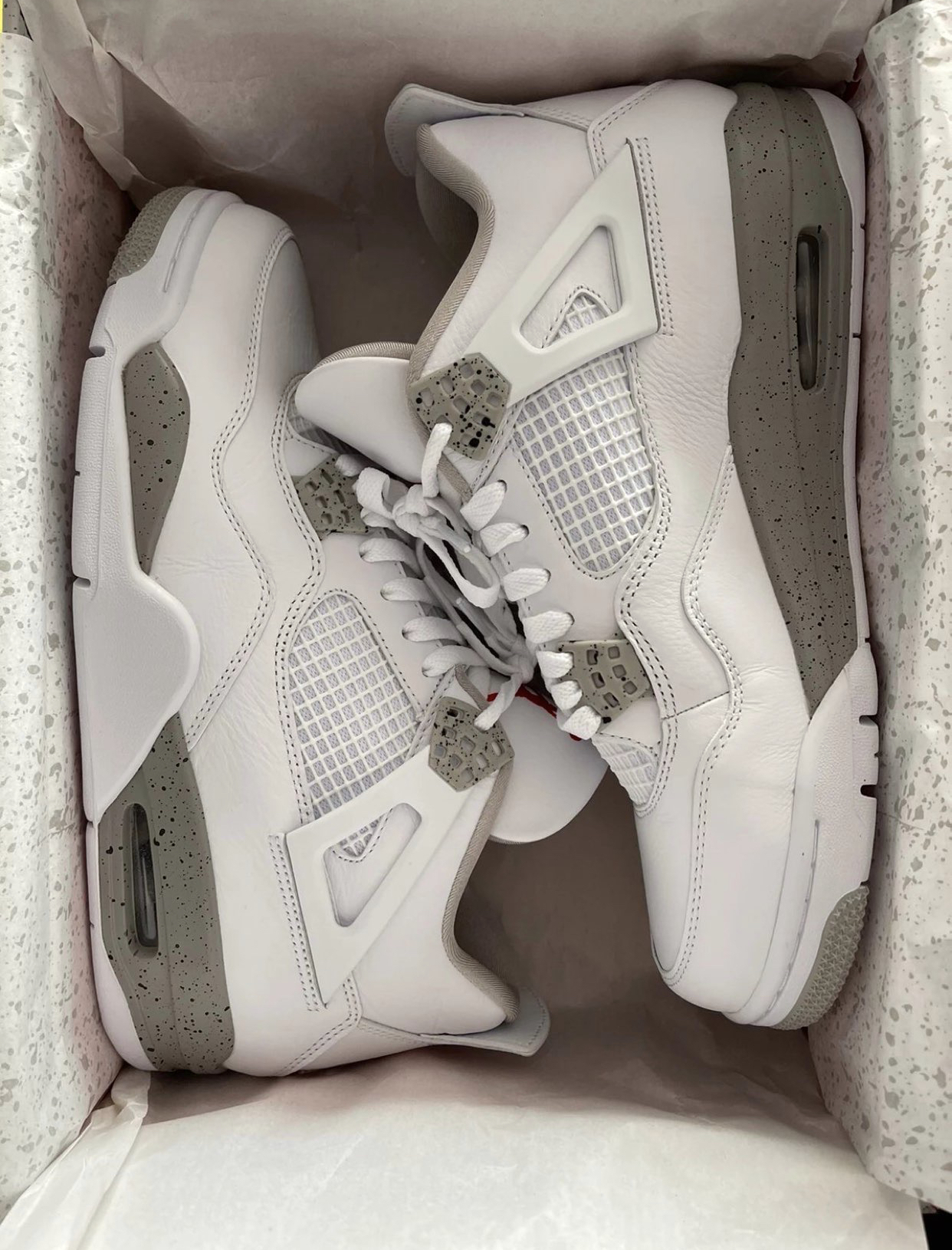 PK God Batch Air Jordan 4 Retro White Oreo CT8527-100 review E*** 00