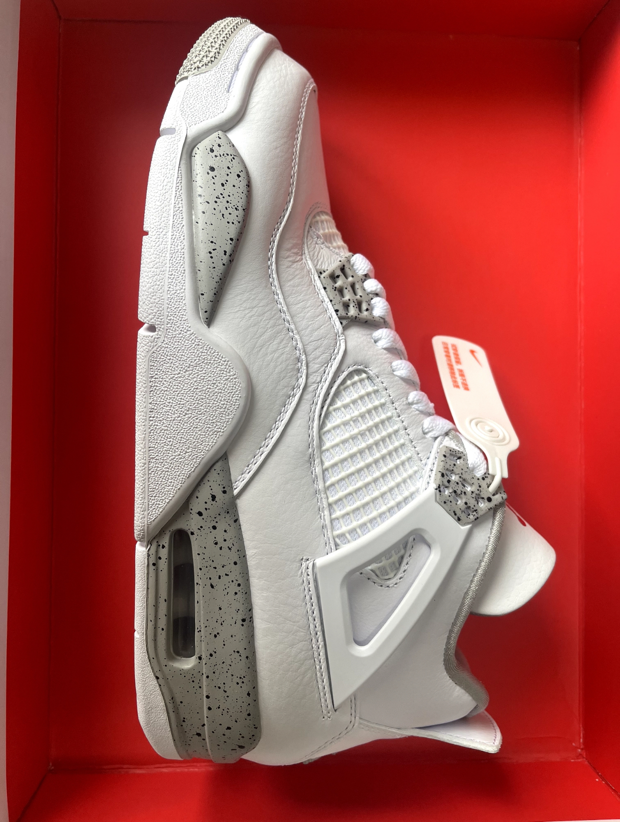 PK God Batch Air Jordan 4 Retro White Oreo CT8527-100 review E*** 02