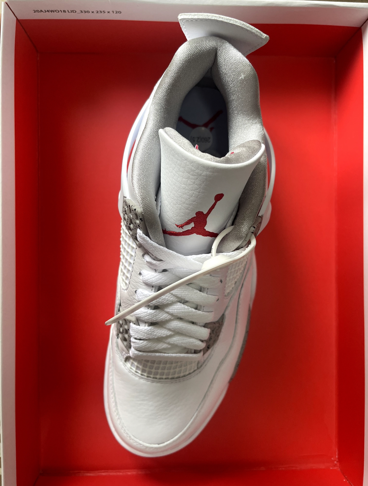 PK God Batch Air Jordan 4 Retro White Oreo CT8527-100 review E*** 03