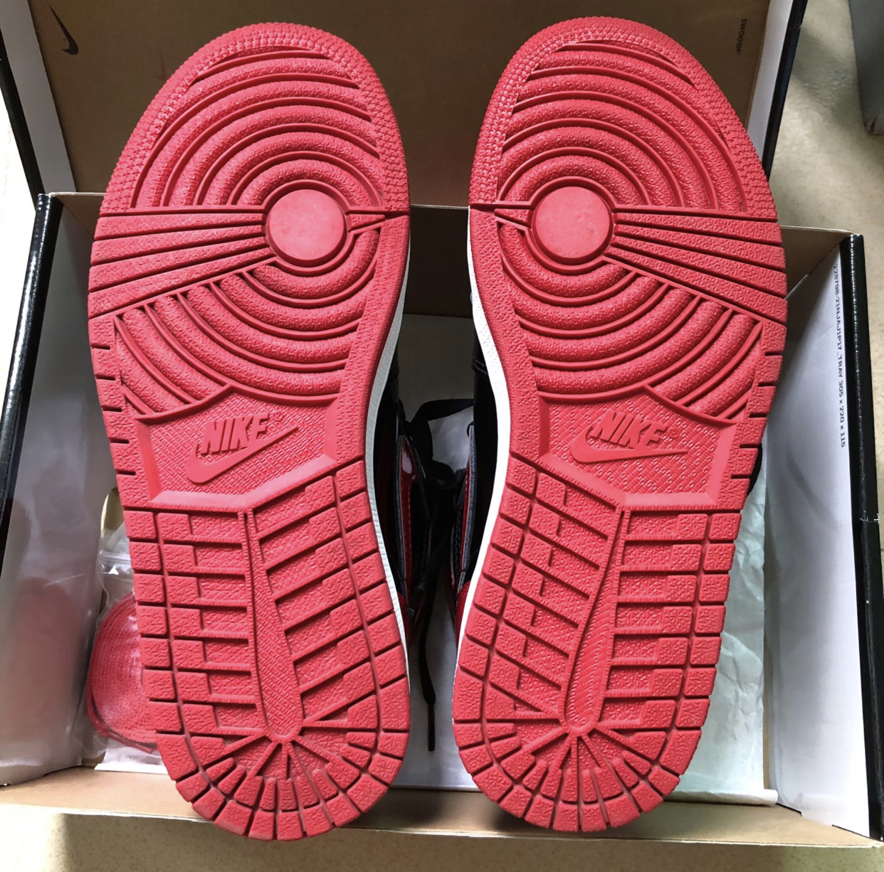 PK God Batch Air Jordan 1 High OG Bred Patent 555088-063 review G*** 06