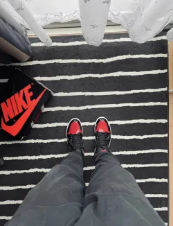 PK God Batch Air Jordan 1 High OG Bred Patent 555088-063 review V*** 03