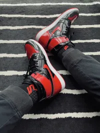 PK God Batch Air Jordan 1 High OG Bred Patent 555088-063 review 3