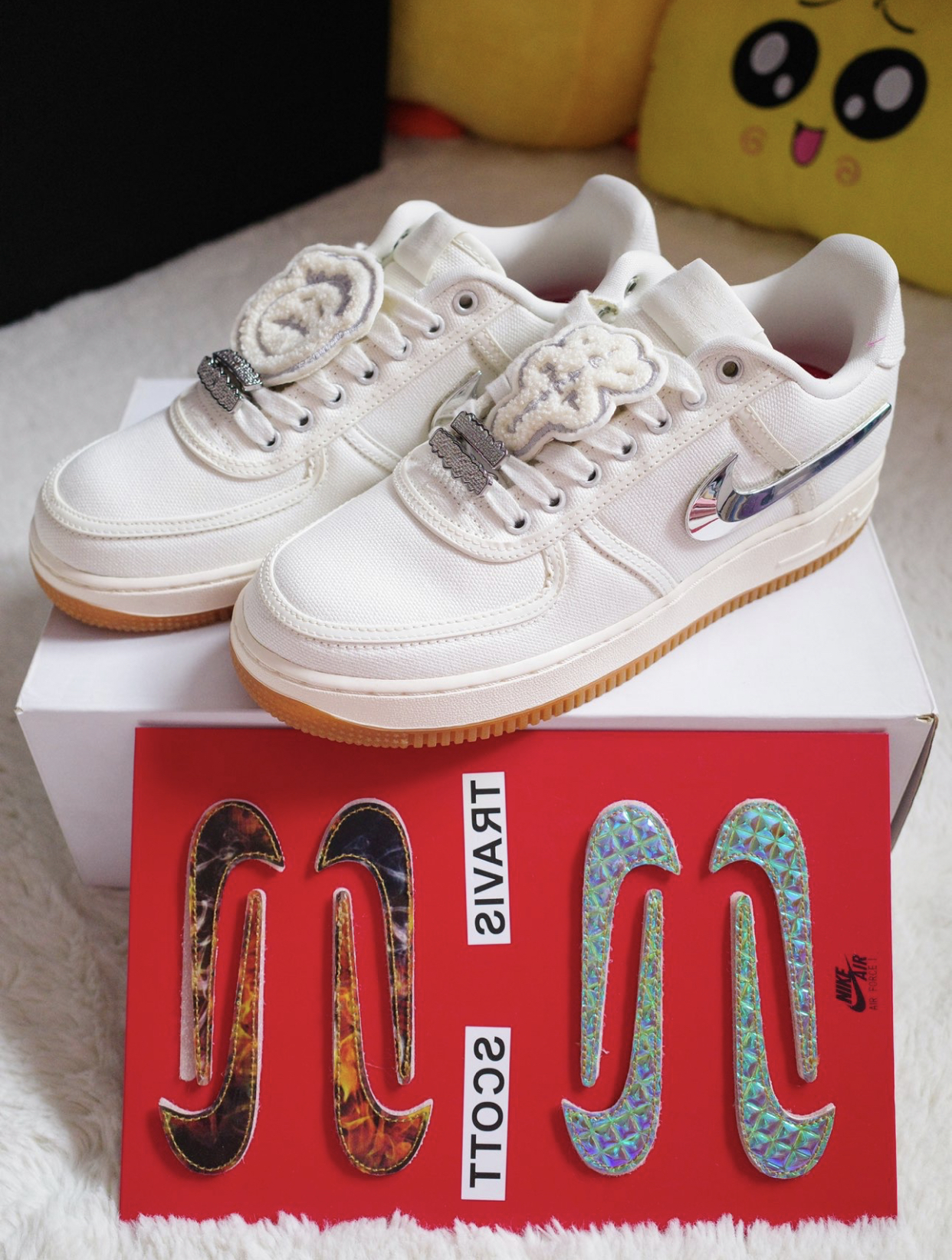 PK God Batch Nike Air Force 1 Low Travis Scott Sail AQ4211-101 review T***
