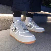 PK God Batch Nike Air Force 1 Low Travis Scott Sail AQ4211-101 review 0