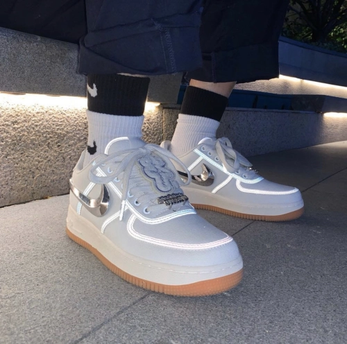 PK God Batch Nike Air Force 1 Low Travis Scott Sail AQ4211-101 review 