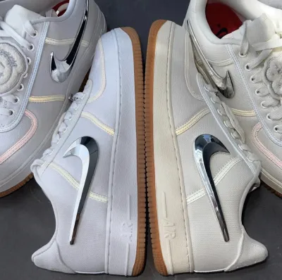 PK God Batch Nike Air Force 1 Low Travis Scott Sail AQ4211-101 review E*** 00