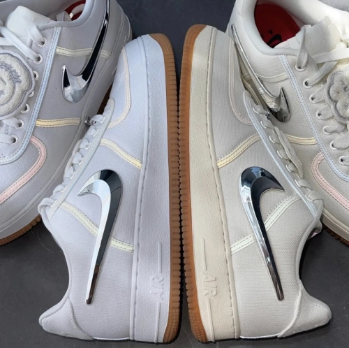 PK God Batch Nike Air Force 1 Low Travis Scott Sail AQ4211-101 review 