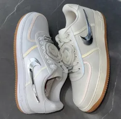 PK God Batch Nike Air Force 1 Low Travis Scott Sail AQ4211-101 review E*** 02