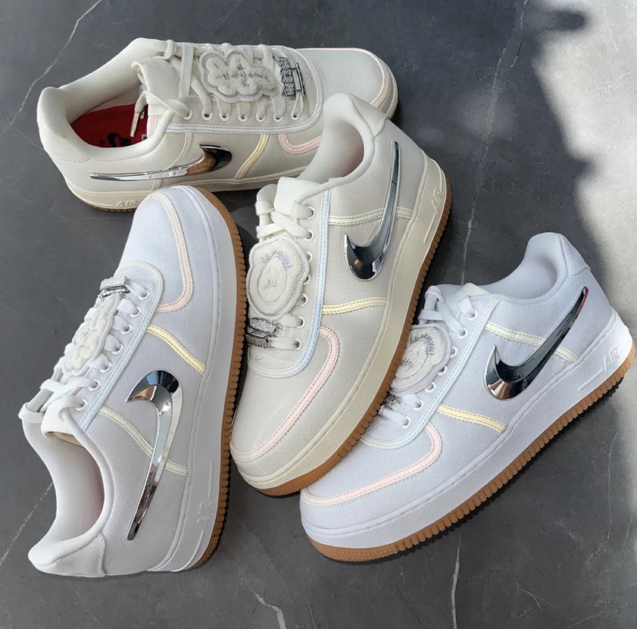 PK God Batch Nike Air Force 1 Low Travis Scott Sail AQ4211-101 review E*** 02