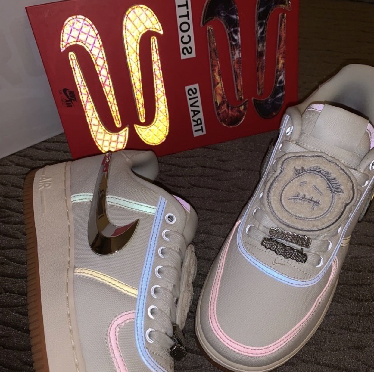 PK God Batch Nike Air Force 1 Low Travis Scott Sail AQ4211-101 review F*** 01