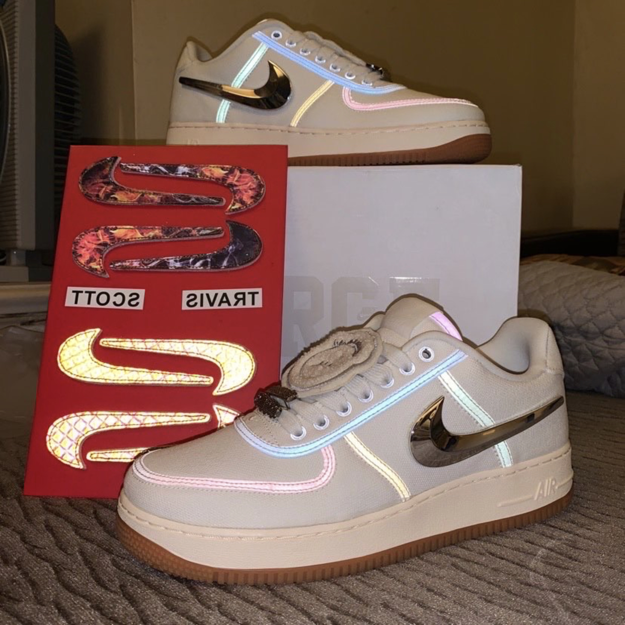 PK God Batch Nike Air Force 1 Low Travis Scott Sail AQ4211-101 review F*** 02