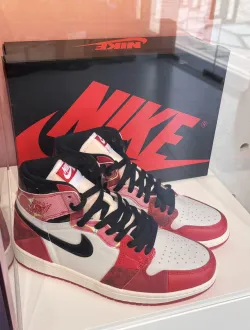 PK God Batch Air Jordan 1 High OG Spider-Man Across the Spider-Verse DV1748-601 review E*** 01