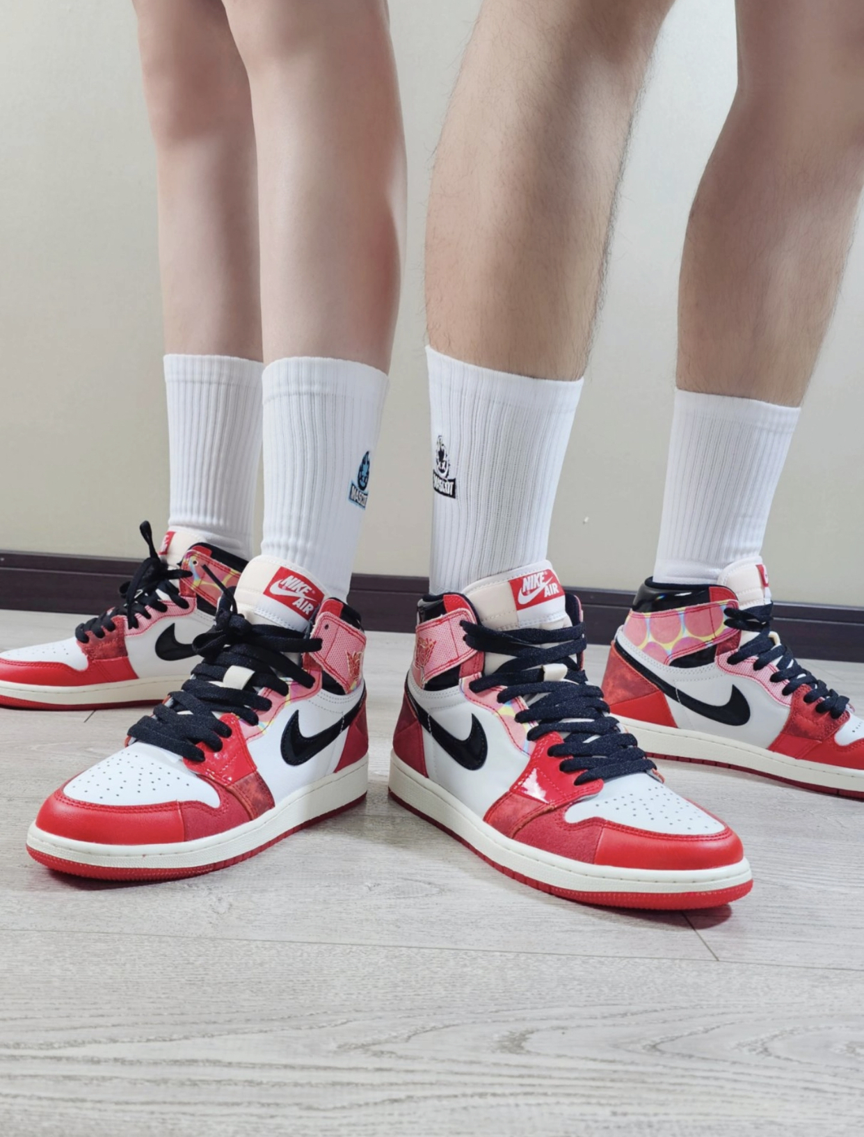 PK God Batch Air Jordan 1 High OG Spider-Man Across the Spider-Verse DV1748-601 review T***