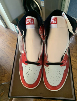 PK God Batch Air Jordan 1 High OG Spider-Man Across the Spider-Verse DV1748-601 review T*** 02