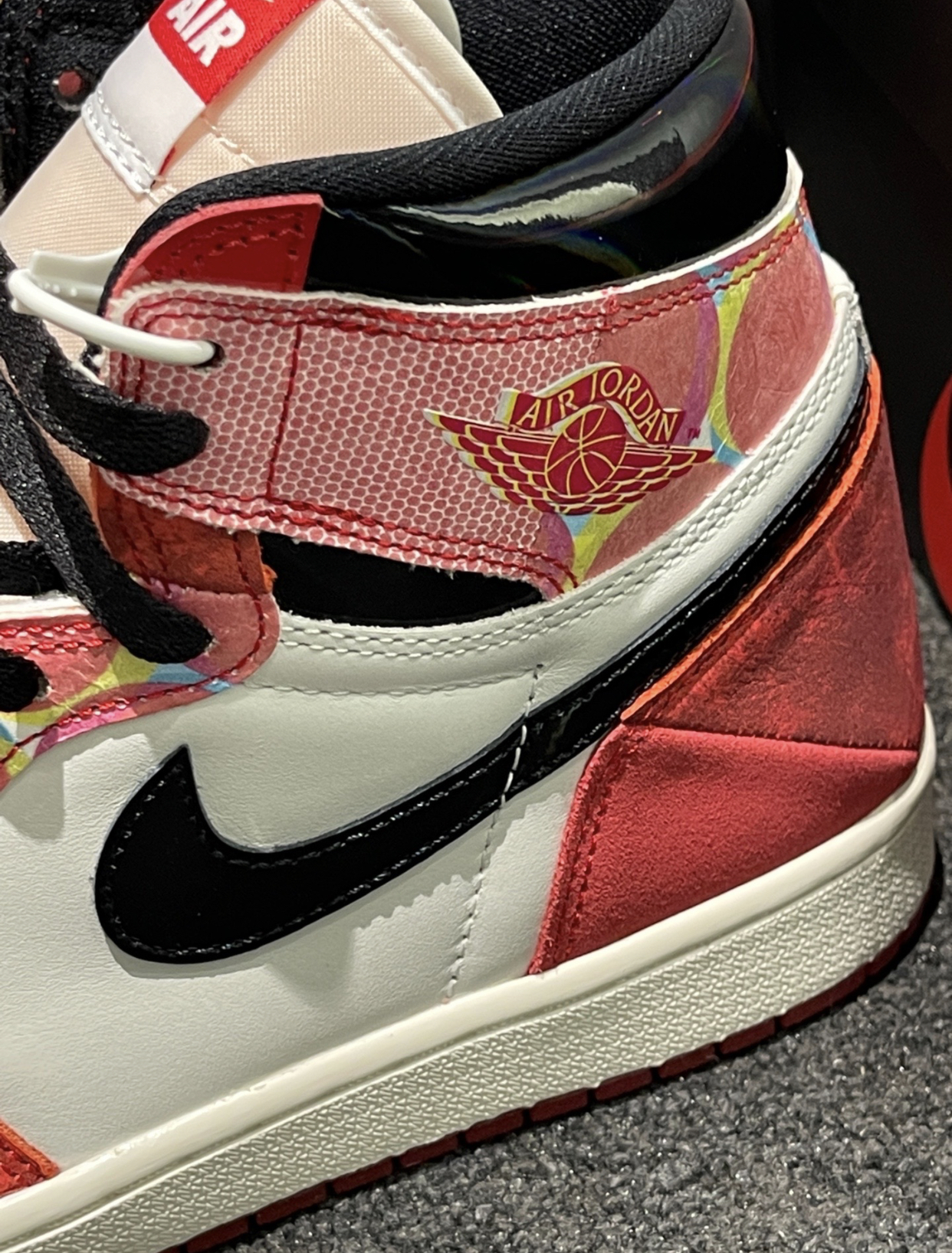 PK God Batch Air Jordan 1 High OG Spider-Man Across the Spider-Verse DV1748-601 review S*** 02