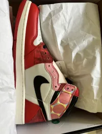 PK God Batch Air Jordan 1 High OG Spider-Man Across the Spider-Verse DV1748-601 review 1