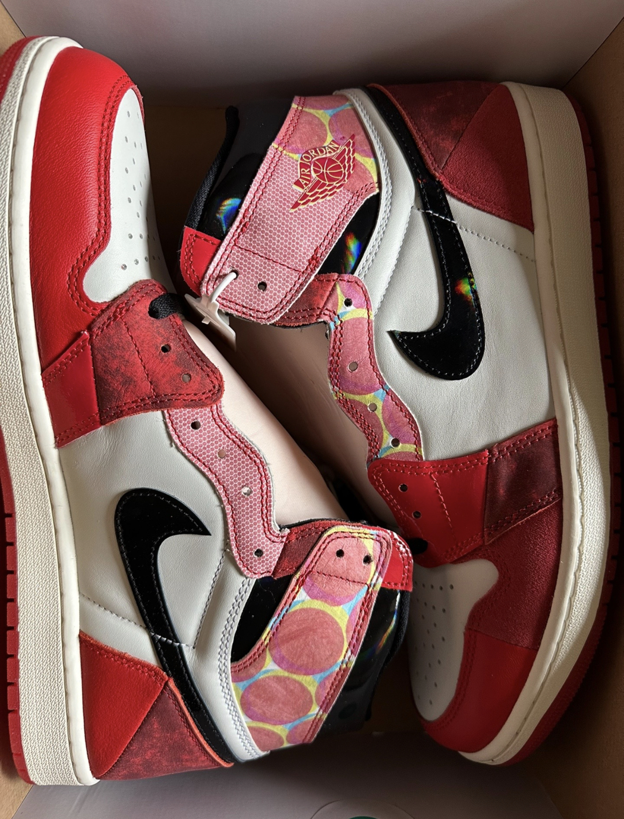 PK God Batch Air Jordan 1 High OG Spider-Man Across the Spider-Verse DV1748-601 review P*** 00