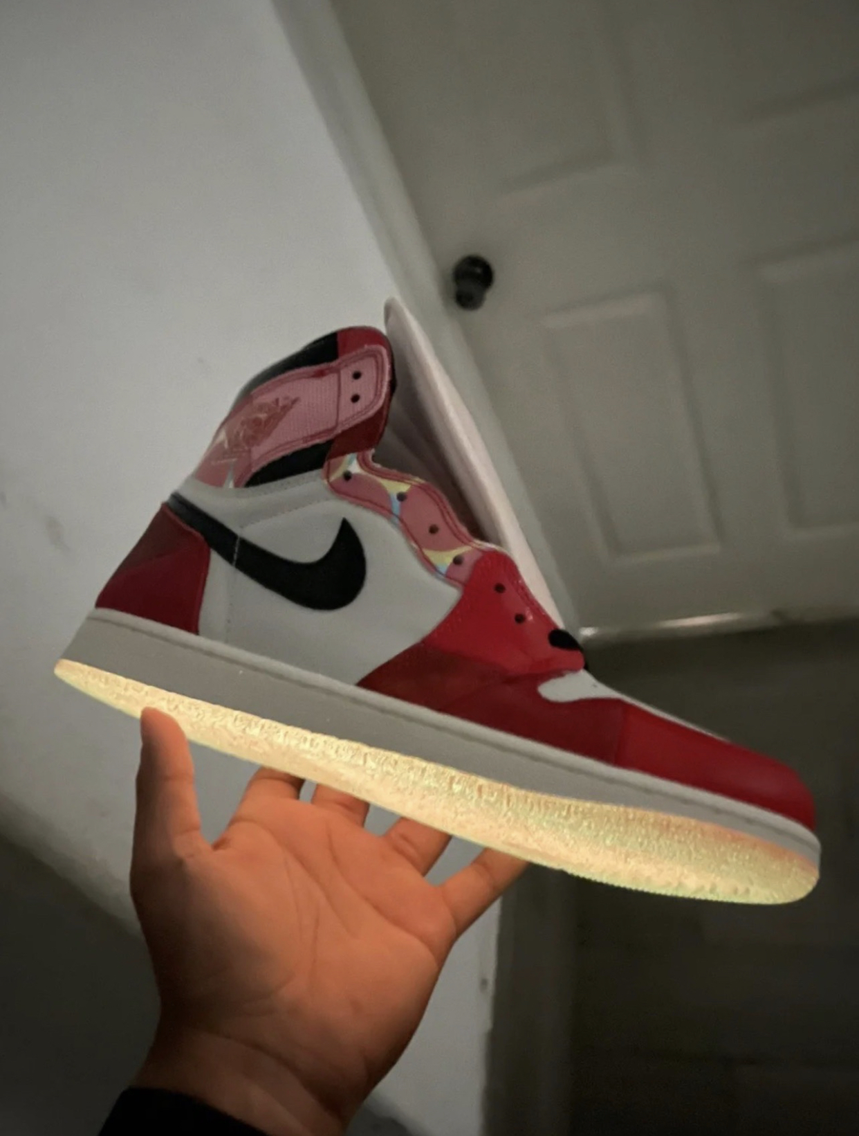 PK God Batch Air Jordan 1 High OG Spider-Man Across the Spider-Verse DV1748-601 review F*** 01
