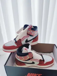 PK God Batch Air Jordan 1 High OG Spider-Man Across the Spider-Verse DV1748-601 review 1