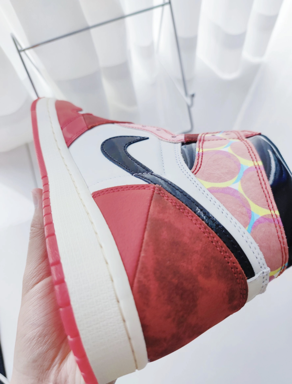 PK God Batch Air Jordan 1 High OG Spider-Man Across the Spider-Verse DV1748-601 review L*** 02