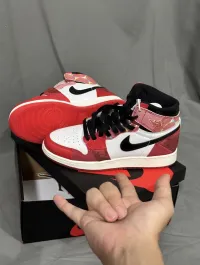 PK God Batch Air Jordan 1 High OG Spider-Man Across the Spider-Verse DV1748-601 review 1