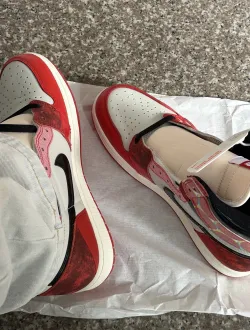 PK God Batch Air Jordan 1 High OG Spider-Man Across the Spider-Verse DV1748-601 review G*** 04