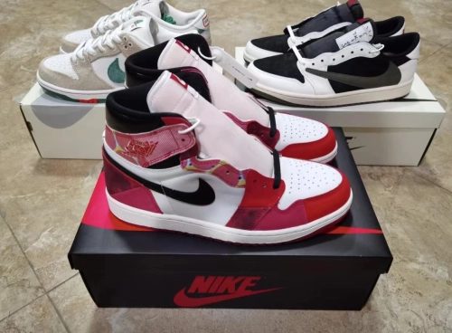 PK God Batch Air Jordan 1 High OG Spider-Man Across the Spider-Verse DV1748-601 review 