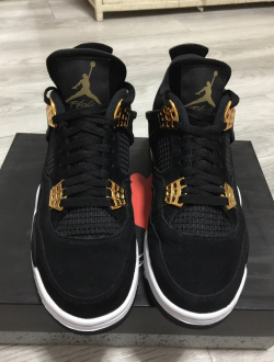 PK God Batch Air Jordan 4 Retro Royalty 308497-032  review G*** 01