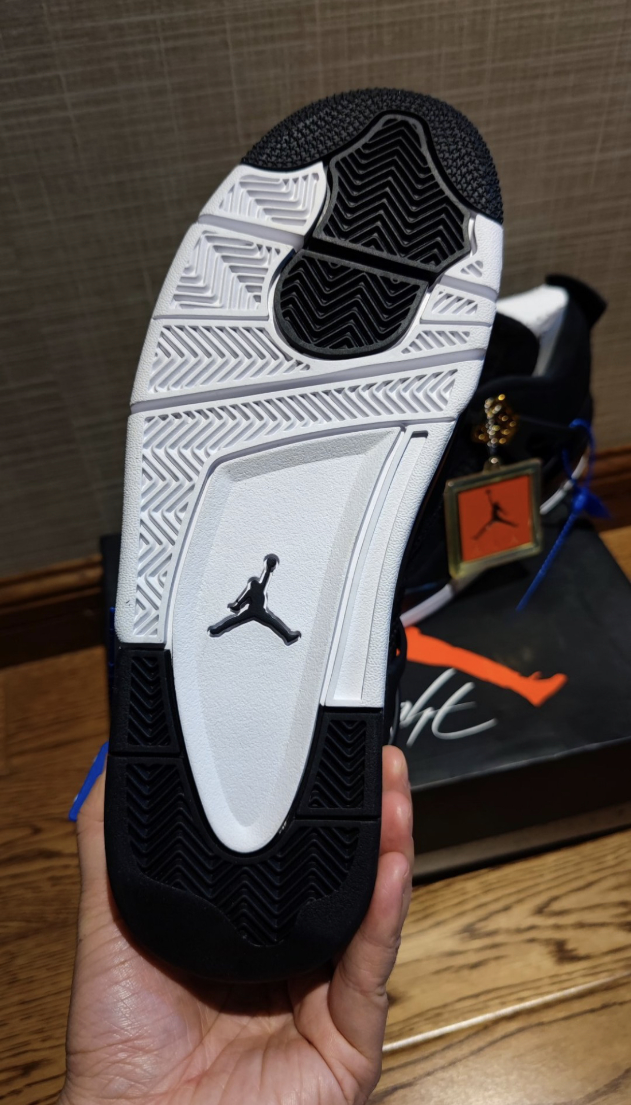 PK God Batch Air Jordan 4 Retro Royalty 308497-032  review R*** 04