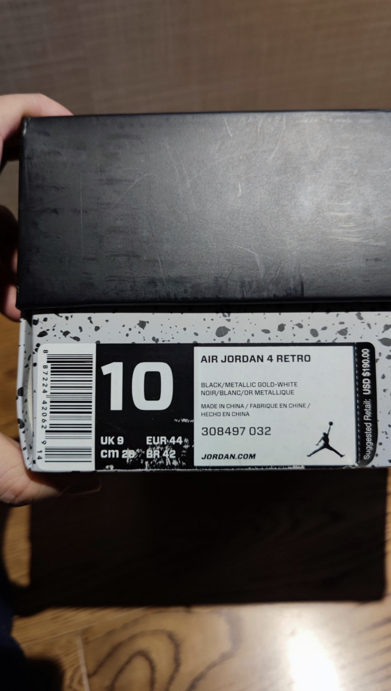 PK God Batch Air Jordan 4 Retro Royalty 308497-032  review R*** 06