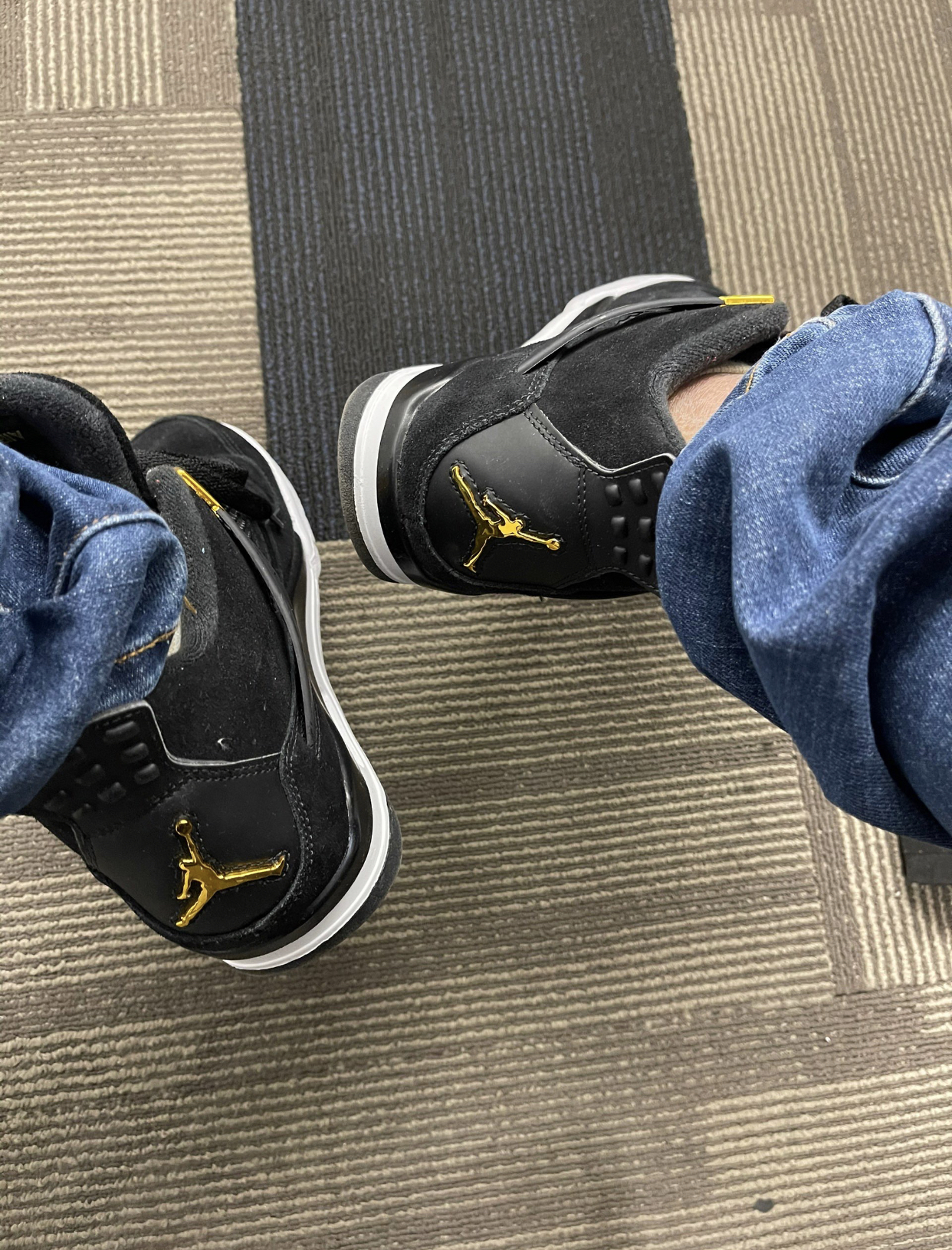 PK God Batch Air Jordan 4 Retro Royalty 308497-032  review D*** 01