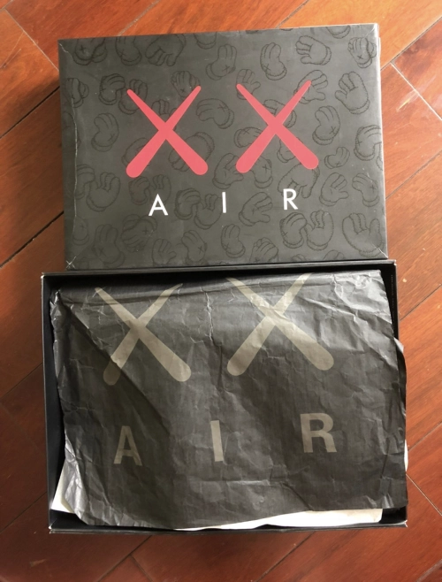 PK God Batch Air Jordan 4 Retro Kaws Black 930155-001 review 