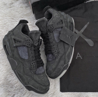 PK God Batch Air Jordan 4 Retro Kaws Black 930155-001 review 1