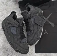 PK God Batch Air Jordan 4 Retro Kaws Black 930155-001 review 1