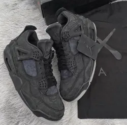 PK God Batch Air Jordan 4 Retro Kaws Black 930155-001 review E*** 02