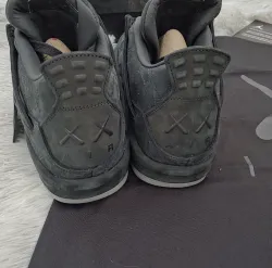 PK God Batch Air Jordan 4 Retro Kaws Black 930155-001 review E*** 04