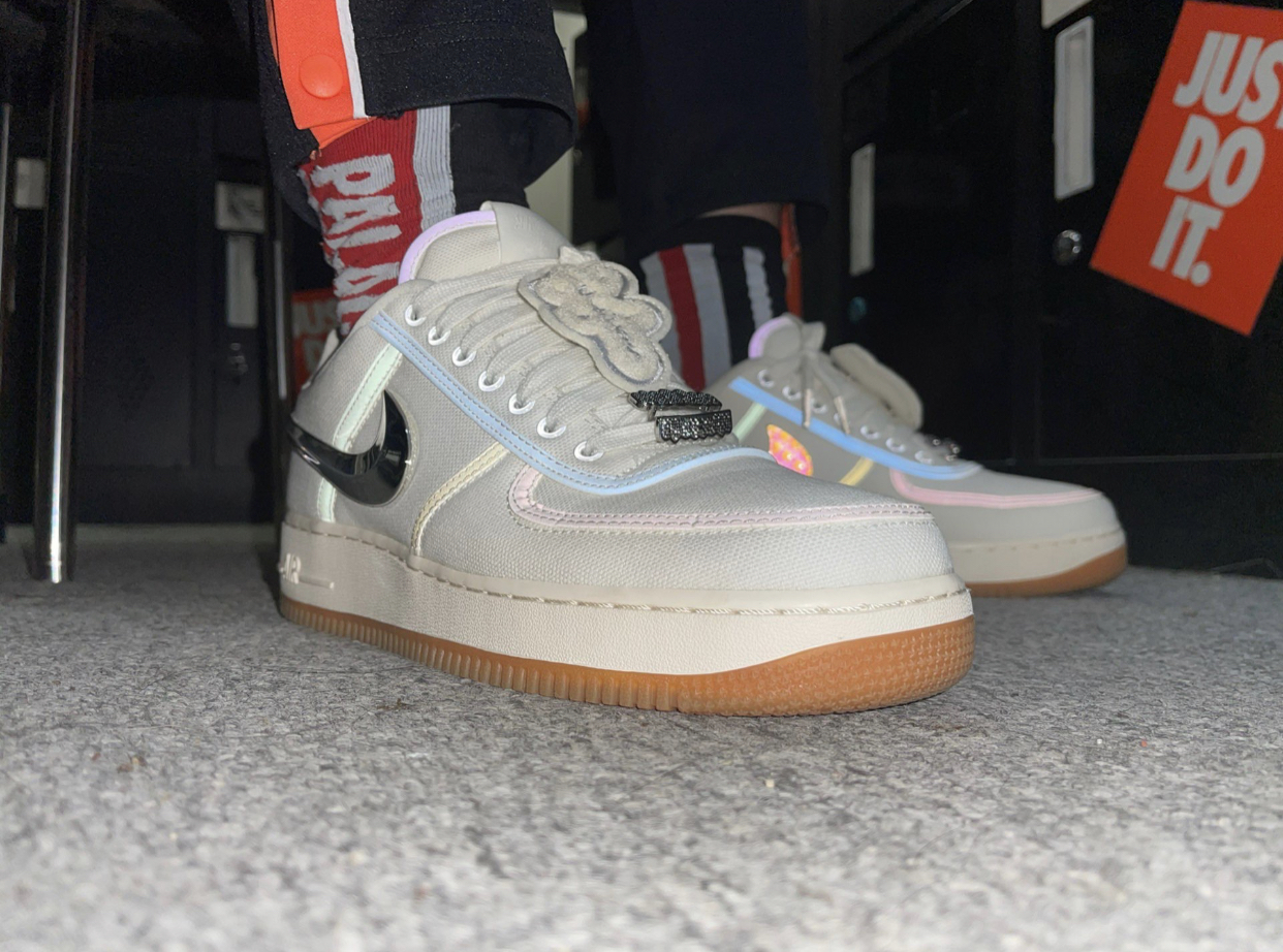 PK God Batch Nike Air Force 1 Low Travis Scott (AF100) AQ4211-100 review S*** 02