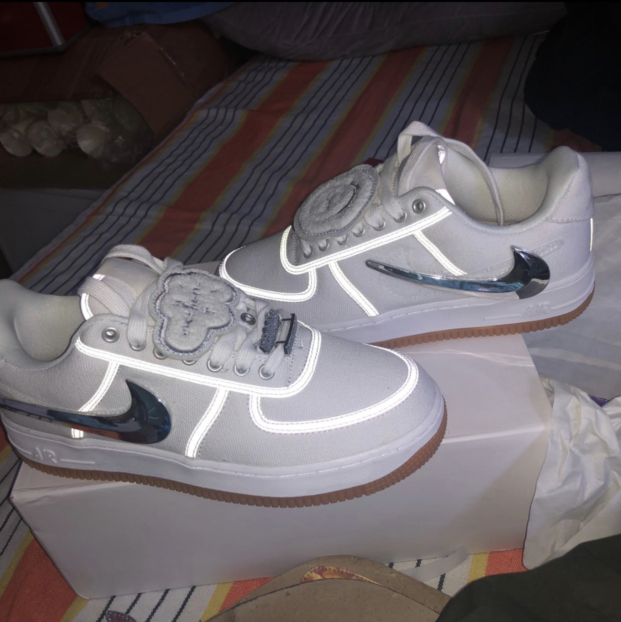 PK God Batch Nike Air Force 1 Low Travis Scott (AF100) AQ4211-100 review N*** 01