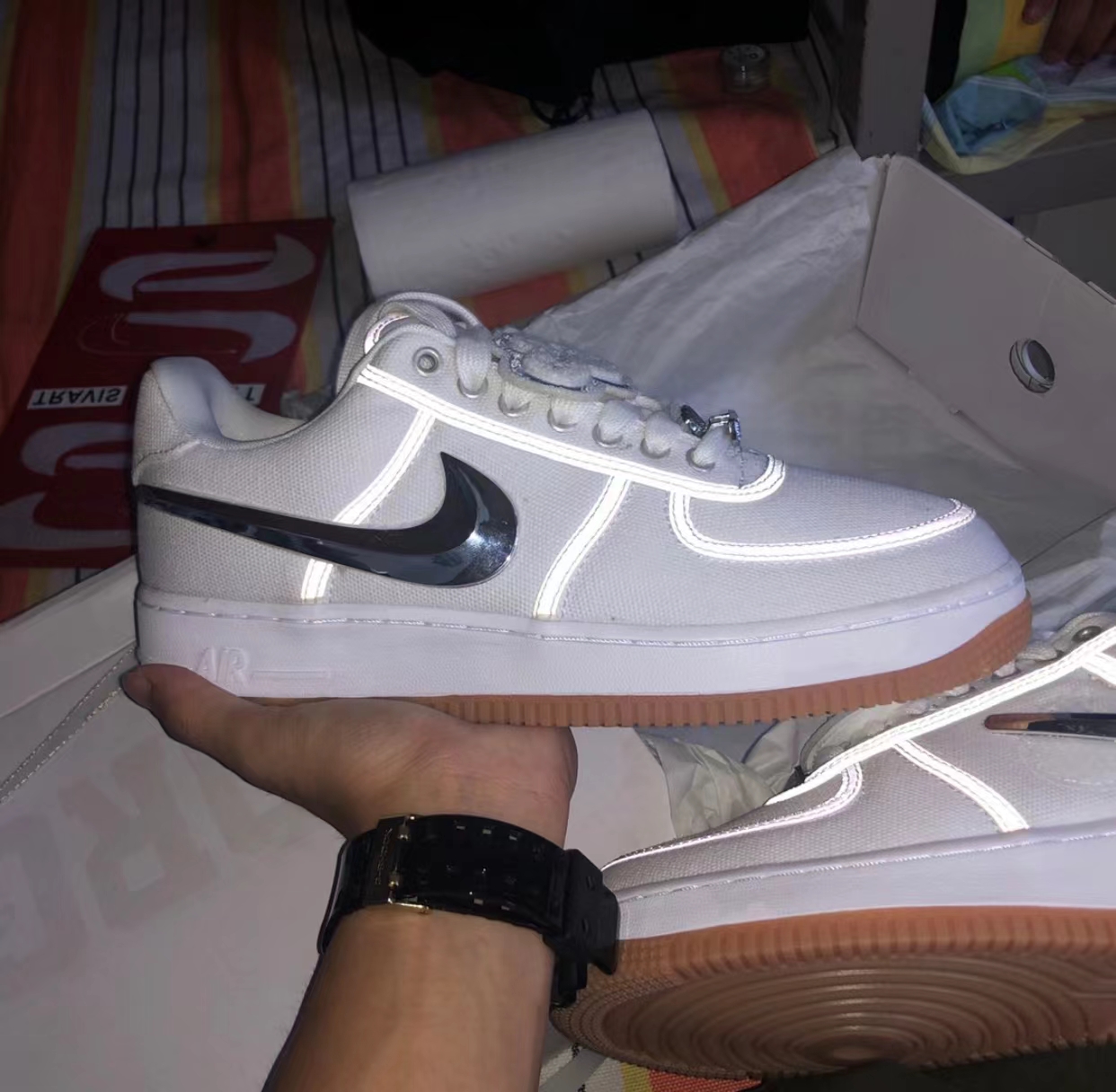 PK God Batch Nike Air Force 1 Low Travis Scott (AF100) AQ4211-100 review N*** 02