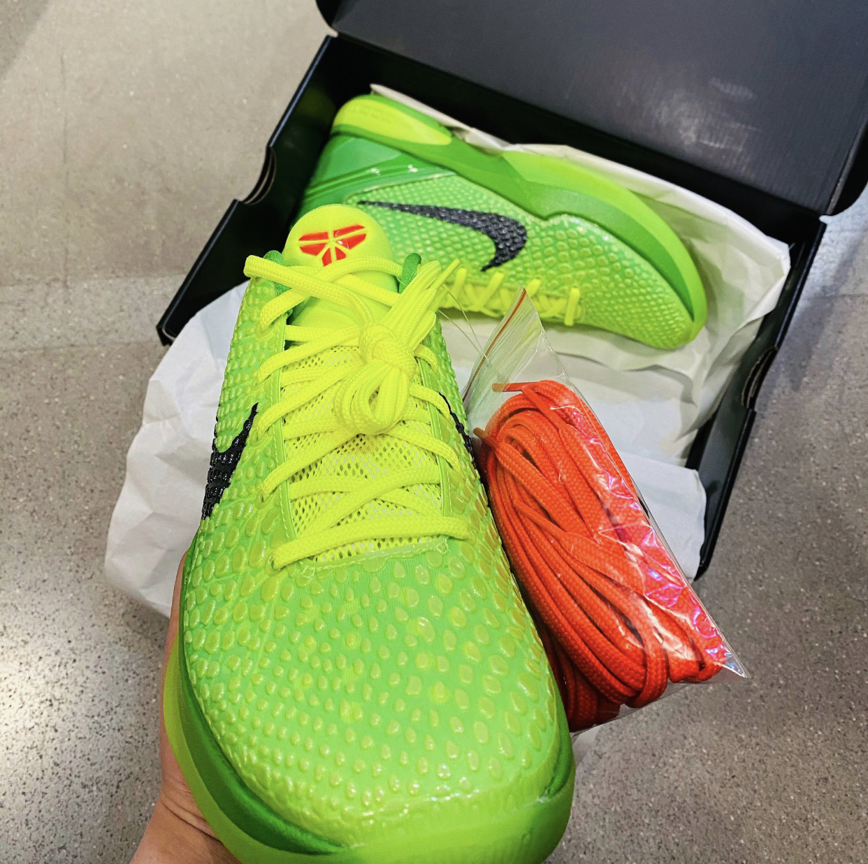 Nike Kobe 6 Protro Grinch CW2190-300 review P*** 01