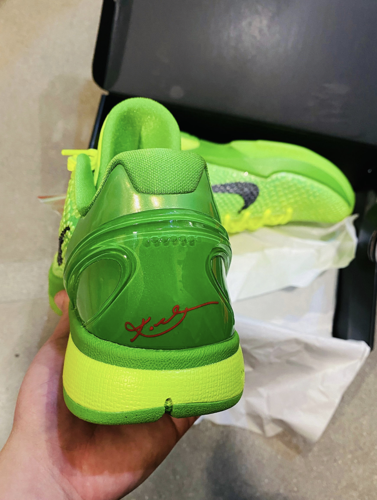 Nike Kobe 6 Protro Grinch CW2190-300 review P*** 03