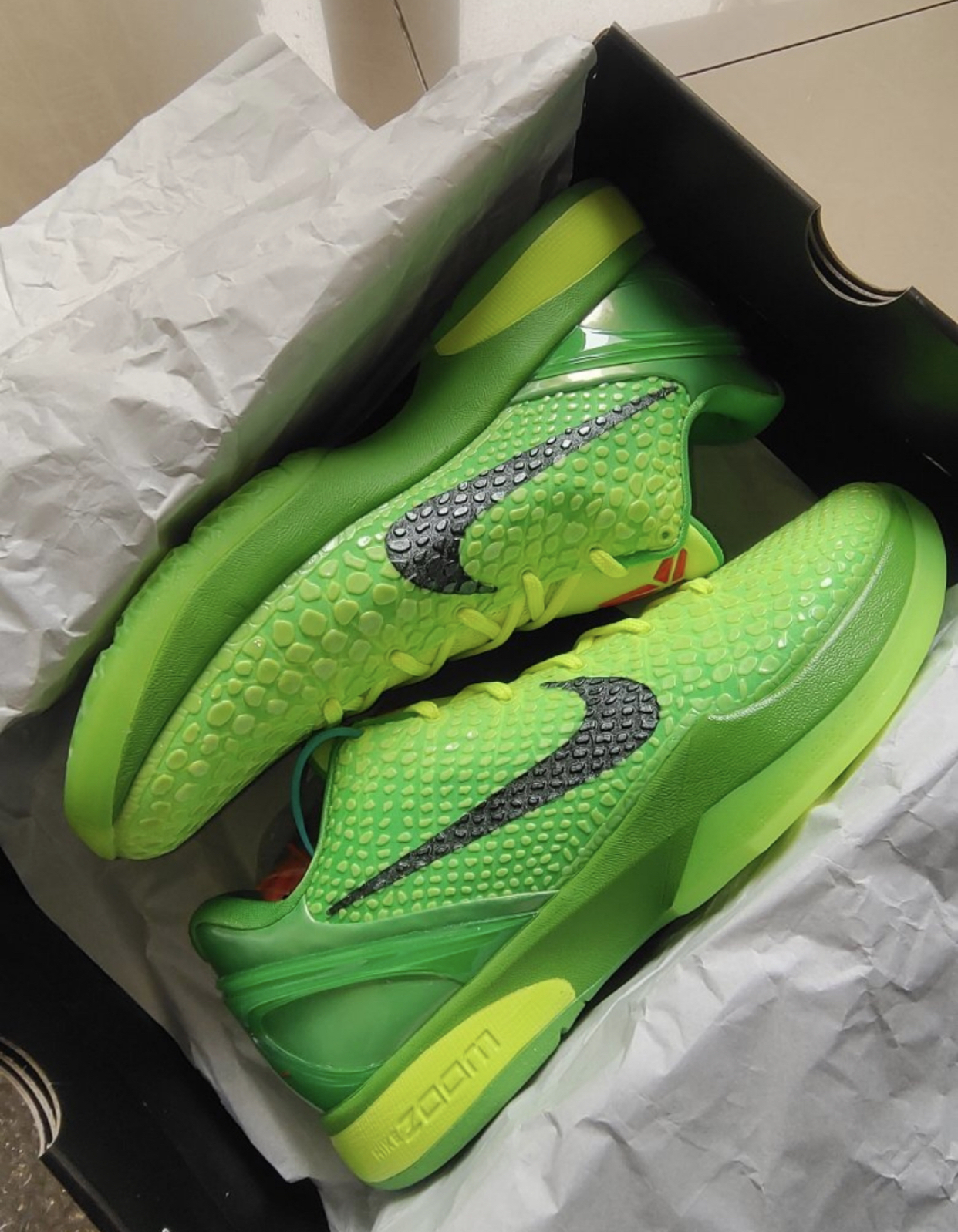 Nike Kobe 6 Protro Grinch CW2190-300 review R*** 00