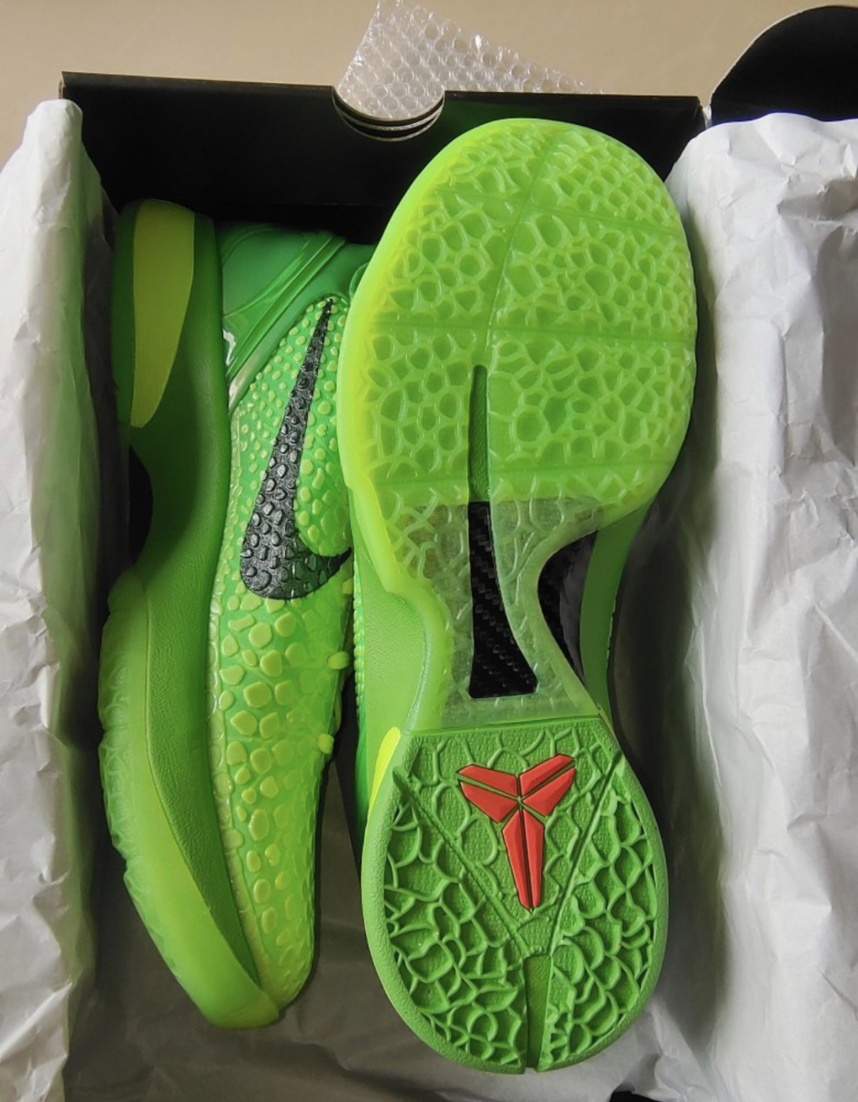 Nike Kobe 6 Protro Grinch CW2190-300 review R*** 01