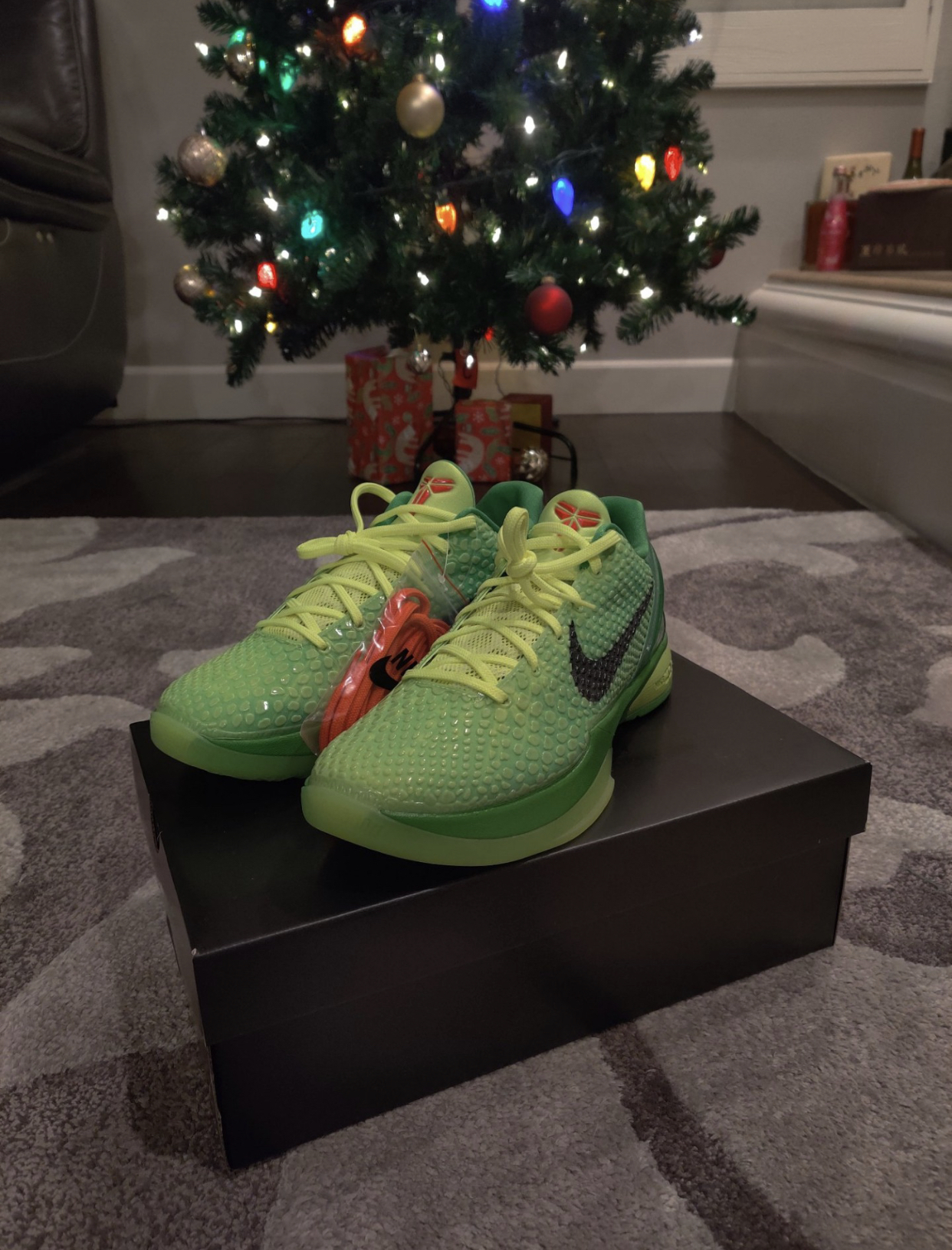 Nike Kobe 6 Protro Grinch CW2190-300 review G***