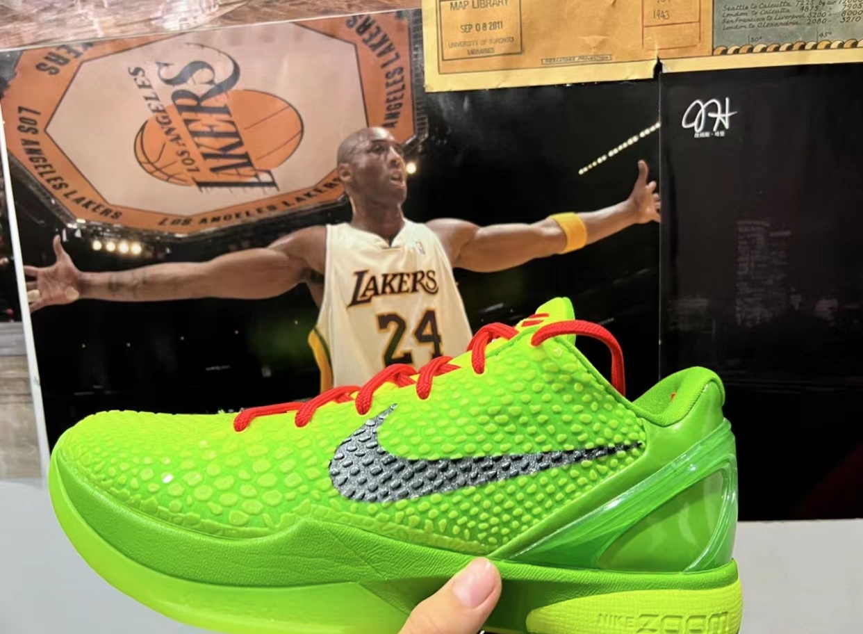 Nike Kobe 6 Protro Grinch CW2190-300 review C***