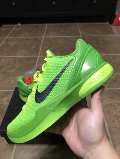 Nike Kobe 6 Protro Grinch CW2190-300 review V*** 00