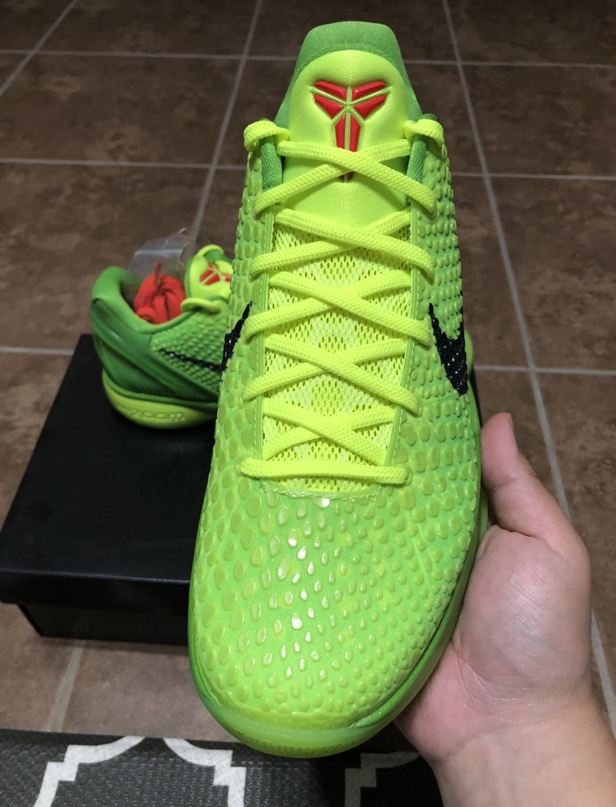 Nike Kobe 6 Protro Grinch CW2190-300 review V*** 03