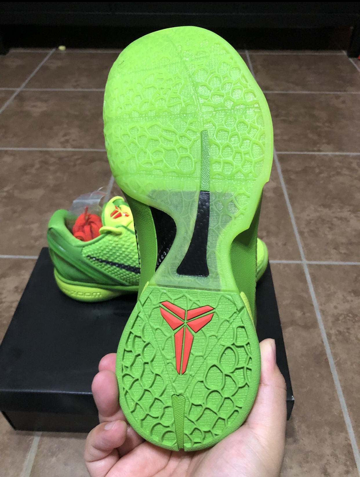 Nike Kobe 6 Protro Grinch CW2190-300 review V*** 04