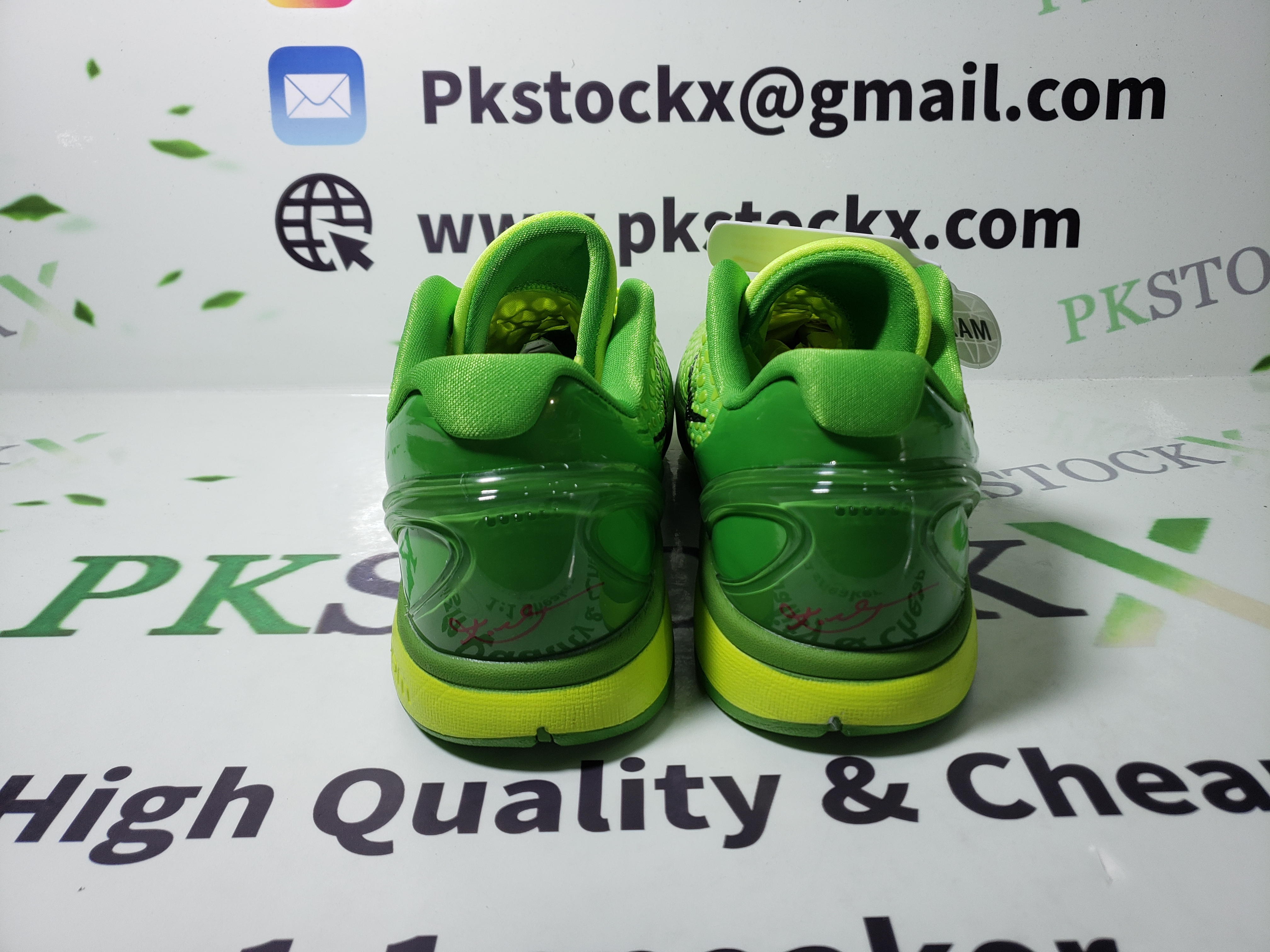 Nike Kobe 6 Protro Grinch CW2190-300 review T*** 01
